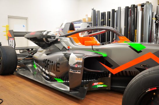 RSFINE K&N 320（ダラーラ320） 2020Ver.ラッピング施工 カーラッピングなら のらいも工房