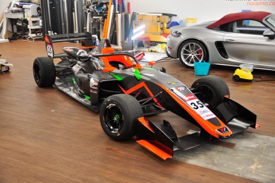 RSFINE K&N 320（ダラーラ320） 2020Ver.ラッピング施工 カーラッピングなら のらいも工房